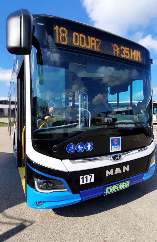 Nowe zeroemisyjne autobusy MPK w Siedlcach jeżdżą trasami linii 12, 16 i 18
