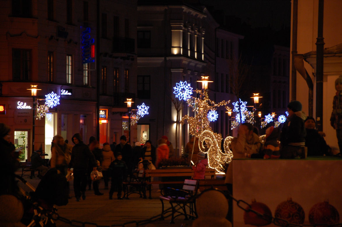 Iluminacje Bożonarodzeniowe Lublin 2015