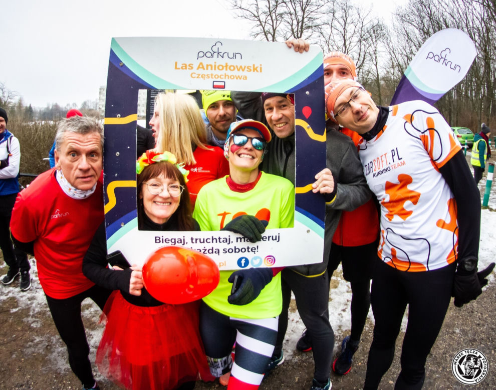 Walentynkowy Park Run w Częstochowie 2023