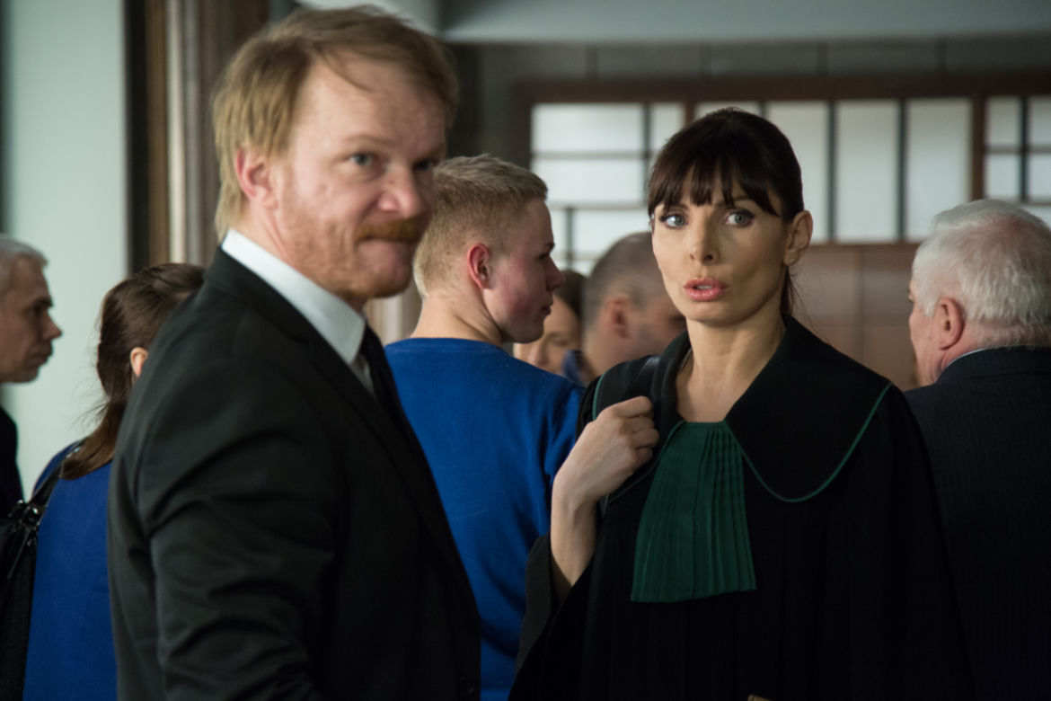 Prawo Agaty 7 sezon odc. 7. Agata (Agnieszka Dygant), Michał Cybulski (Eryk Lubos)
