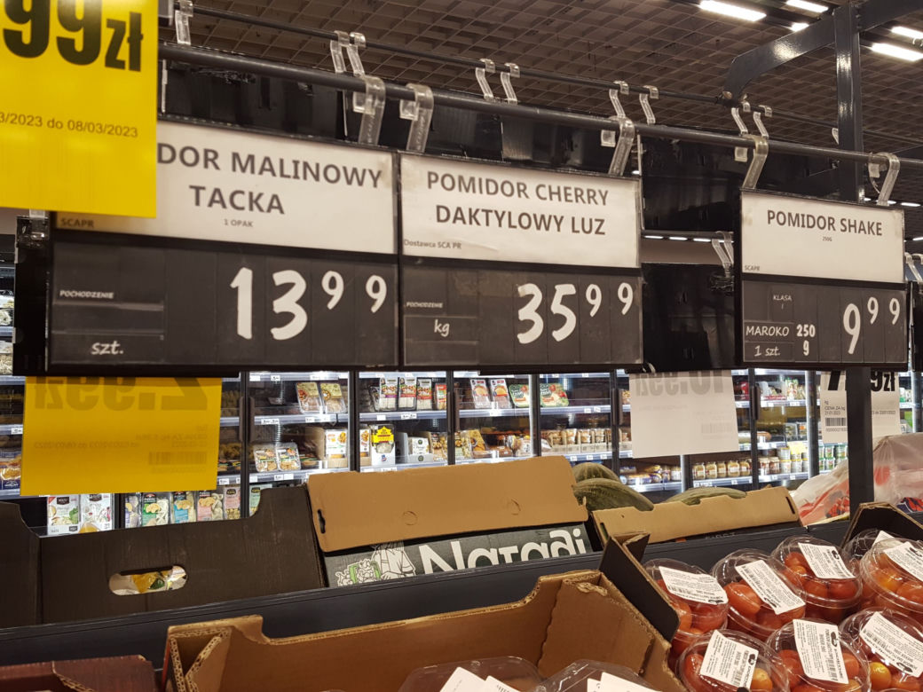 Ceny warzyw szokują! Kilogram papryki żółtej w markecie w Lesznie kosztuje 35 złotych