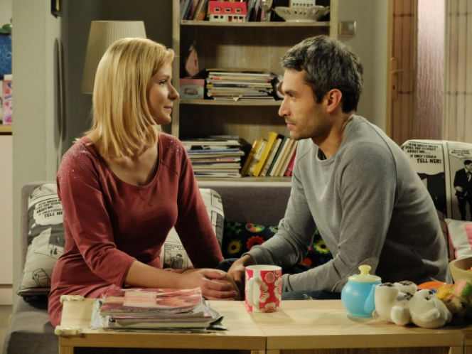 Pierwsza miłość. Marysia (Aneta Zając), Aleks (Hubert Jarczak)