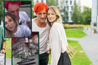 Michał Wiśniewski z córką Fabienne wyruszyli w trasę. Ich podróż przerwała paskudna awaria