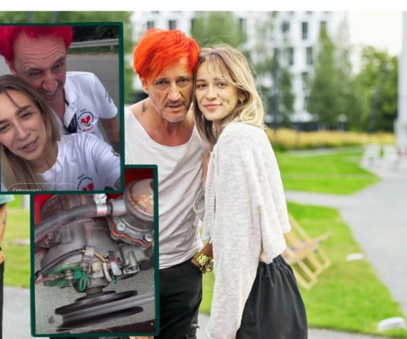 Michał Wiśniewski z córką Fabienne wyruszyli w trasę