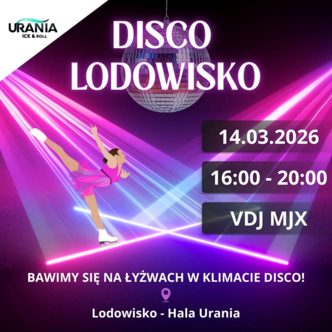 Disco Lodowisko - Hala Urania Olsztyn