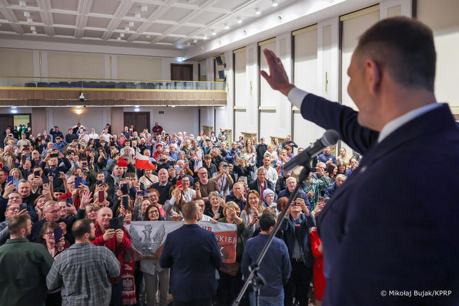 Prezydeny Nawrocki w Mińsku Mazowieckim
