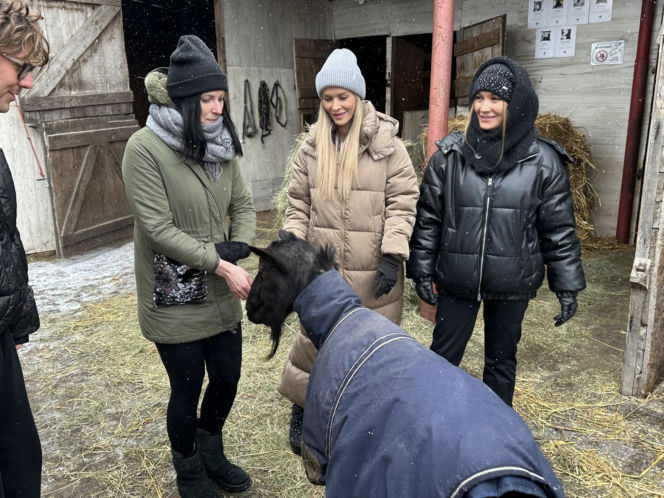 Joanna Krupa odwiedza schronisko dla zwierząt