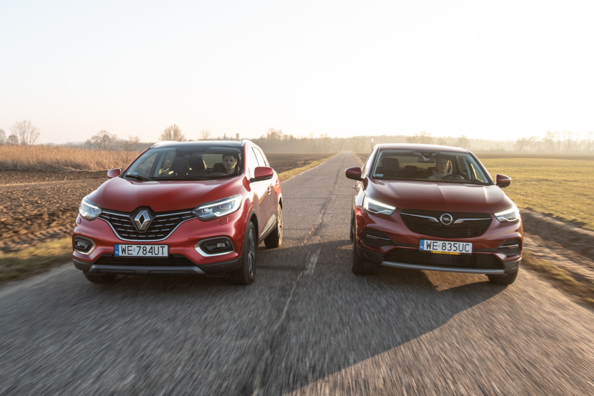Renault Kadjar TCe 140 FAP vs Opel Grandland X 1.5 Diesel 130 KM Start/Stop AT8