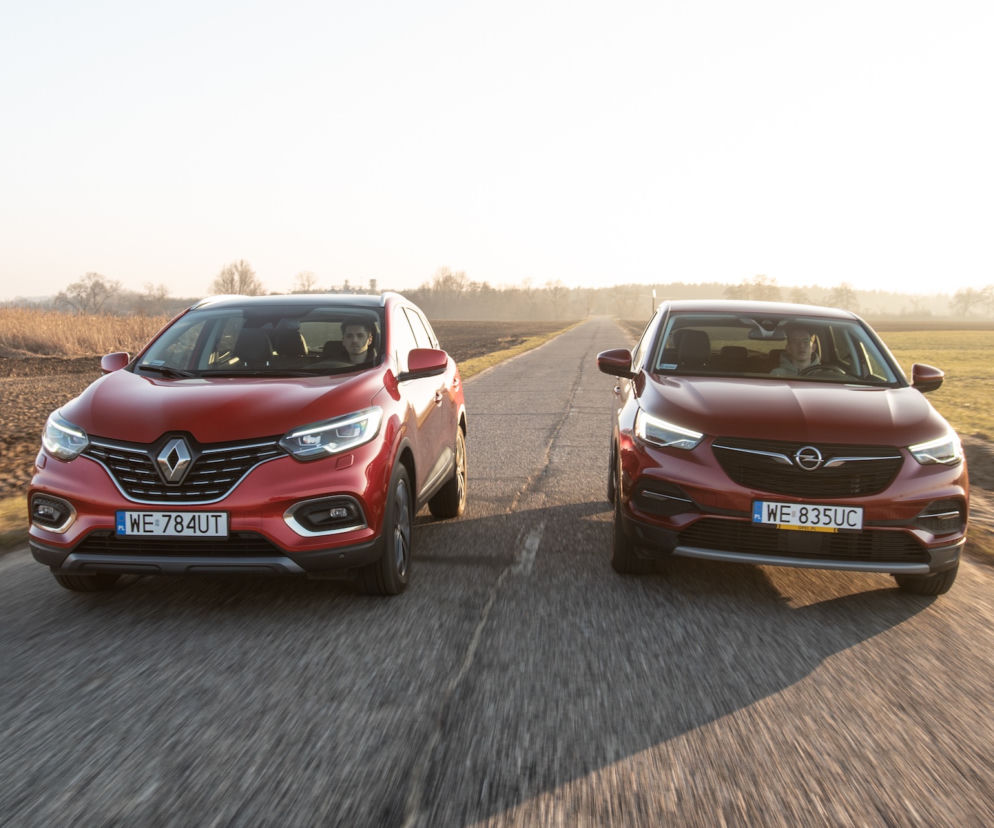 Renault Kadjar TCe 140 FAP vs Opel Grandland X 1.5 Diesel 130 KM Start/Stop AT8