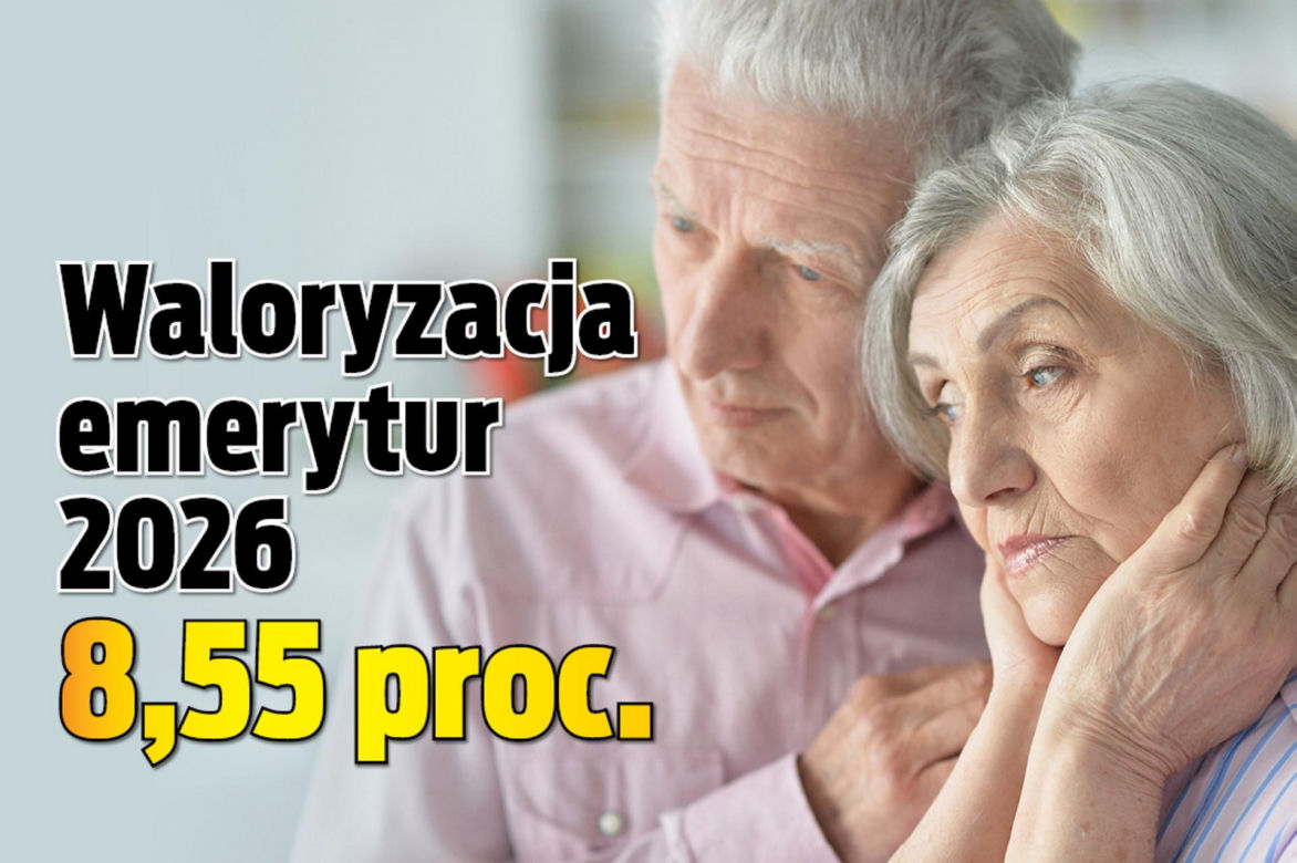 Waloryzacja 2026 - 8,55 proc. wariant 2