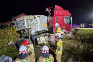 Tragiczny wypadek na drodze krajowej nr 9 w Krzyżanowicach niedaleko Radomia!