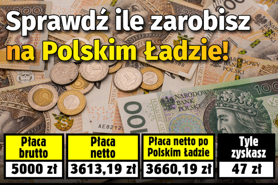 Sprawdź ile zarobisz na Polskim Ładzie!