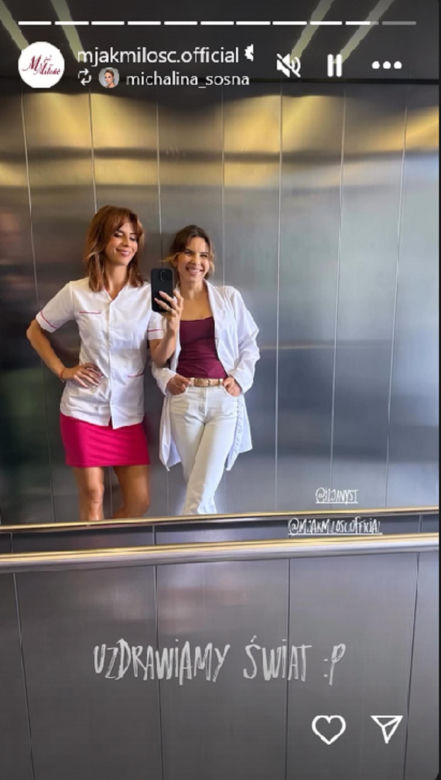 M jak miłość. Kama (Michalina Sosna), Aneta (Ilona Janyst)