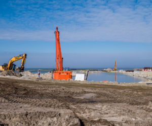 Minister infrastruktury odwiedził przekop Mierzei Wiślanej