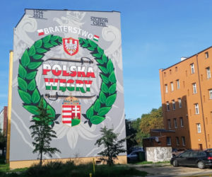 Polsko-węgierski mural na Pomorzanach