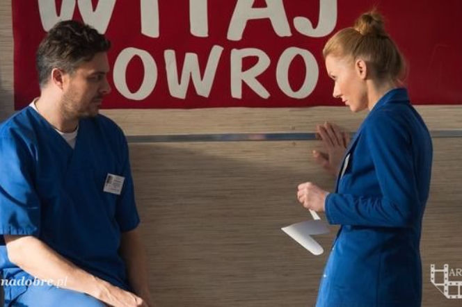 Na dobre i na złe odcinek 589, Wiktoria Consalida (Katarzyna Dąbrowska), Piotr Gawryło (Marek Bukowski)