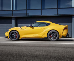 Toyota GR Supra w kolorze Nitro Yellow