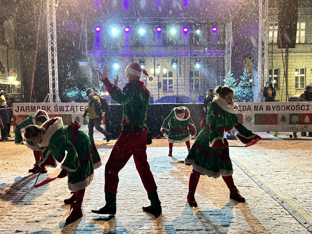 Jarmark świąteczny w Koninie
