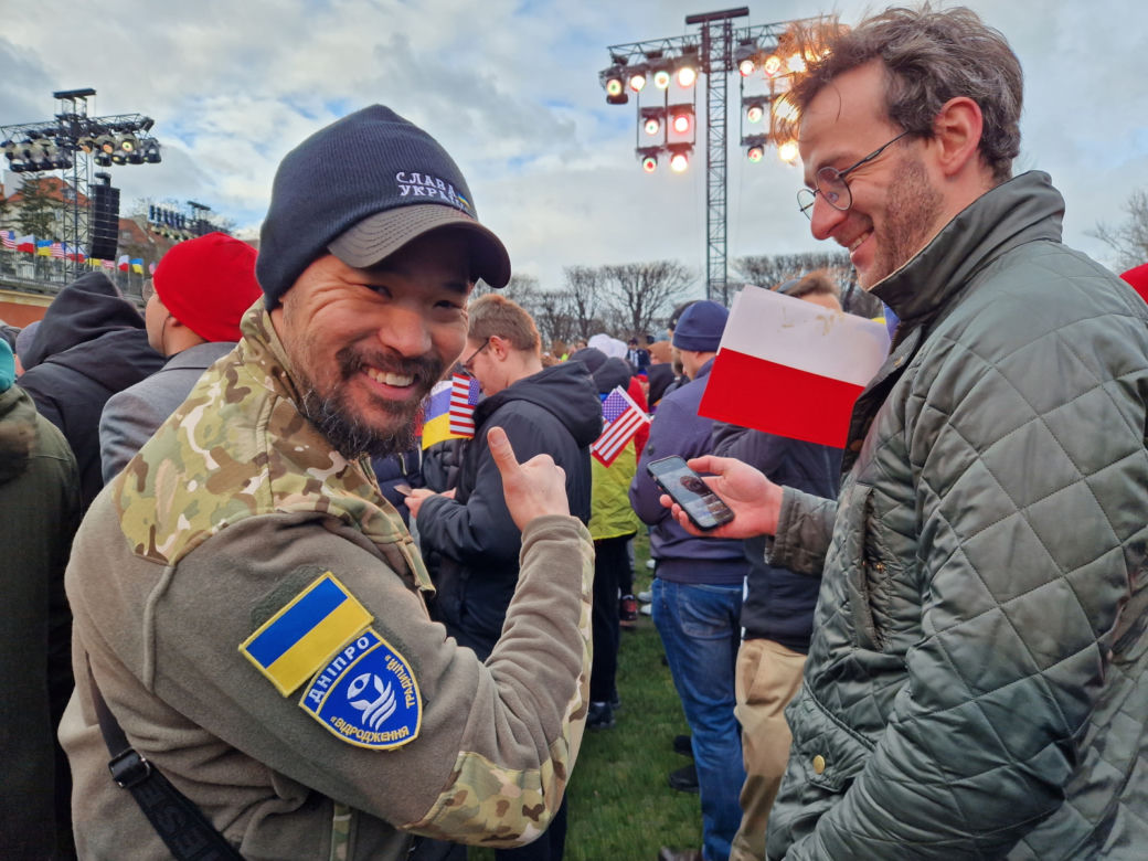 Spotkanie z prezydentem USA w Arkadach Kubickiego