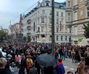 Strajk kobiet w centrum Poznania