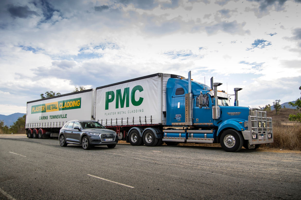 Pociągi drogowe to podstawa australijskiego transportu