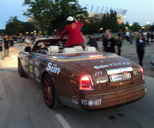 Gumball 3000 2017 w Polsce, Warszawa Stadion Narodowy