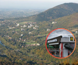 Ten McDonald’s leży najwyżej w regionie. To nie Katowice ani Bielsko