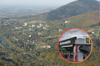 Ten McDonald’s leży najwyżej w regionie. To nie Katowice ani Bielsko