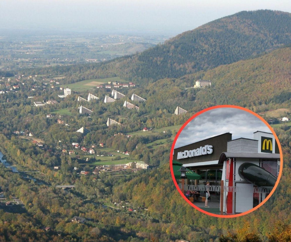 Ten McDonald’s leży najwyżej w regionie. To nie Katowice ani Bielsko