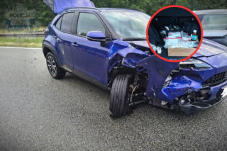 Wypadek Toyoty z BMW zmienił się w sprawę kryminalną