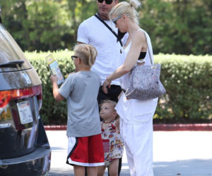 Gwen Stefani z rodziną