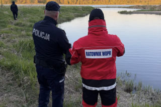 Obecnie trwają czynności w celu ustalenia tożsamości mężczyzny