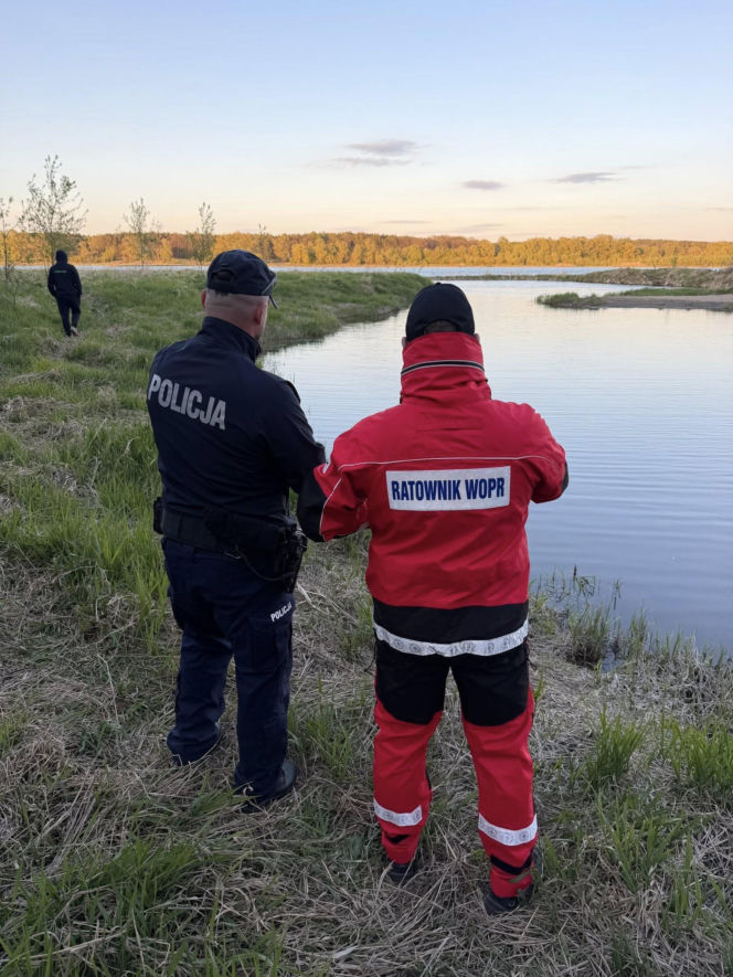 Obecnie trwają czynności w celu ustalenia tożsamości mężczyzny