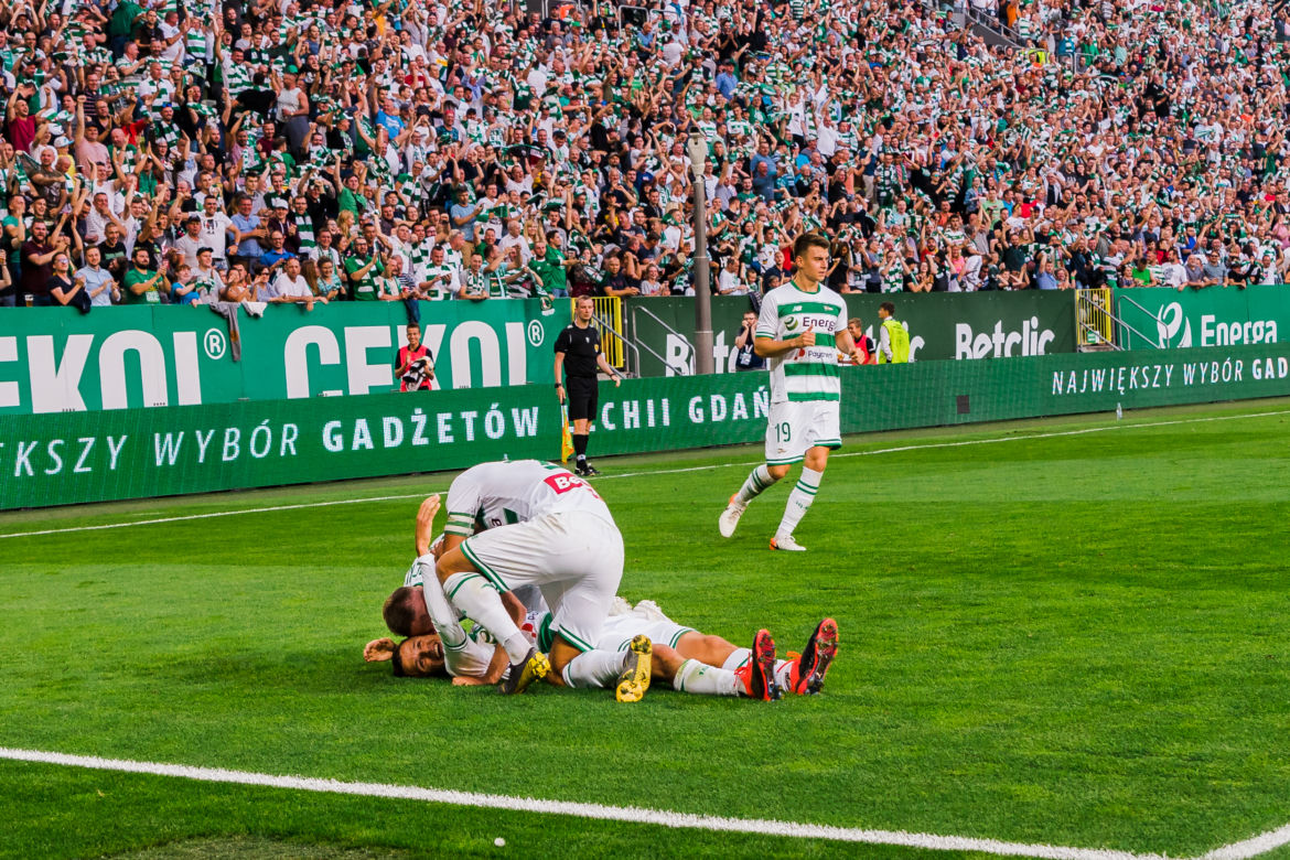 Lechia Gdańsk - Brøndby IF. Mecz Ligi Europy w obiektywie [ZDJĘCIA]