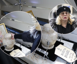 Zaskakujące gesty na pogrzebie Dykiel. Żałobnicy podchodzili do urny!