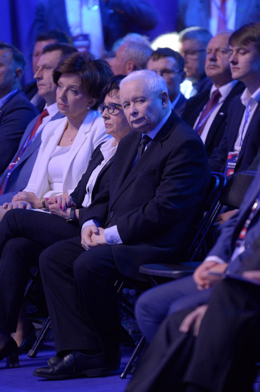Jarosław Kaczyński na konwencji programowej PiS