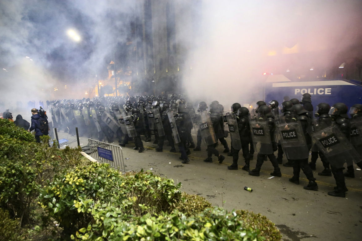 Protesty w Gruzji