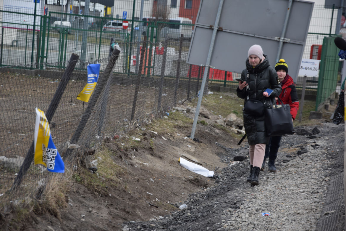 Ukraińcy usprawnili odprawę matek z dziecmi na granicy [ZDJĘCIA]