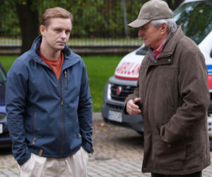 Barwy szczęścia, odcinek 3342. Jaworski (Jacek Kałucki), Hubert (Marek Molak)