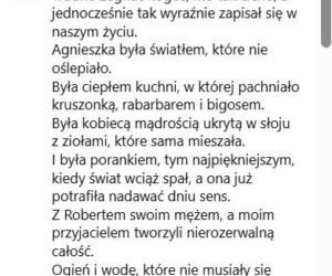 Gwiazdy żegnają Agnieszkę Maciąg