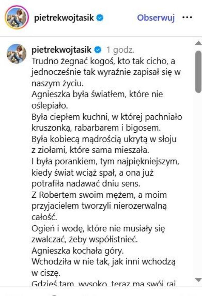 Gwiazdy żegnają Agnieszkę Maciąg