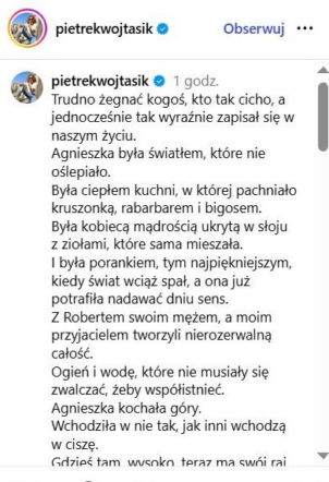 Gwiazdy żegnają Agnieszkę Maciąg