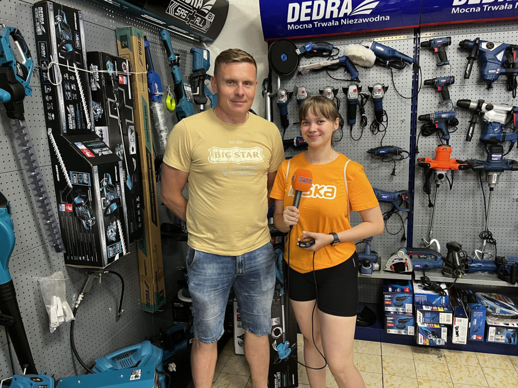 Wakacyjna wizyta radiowej ekipy w Hurtowni Metalex