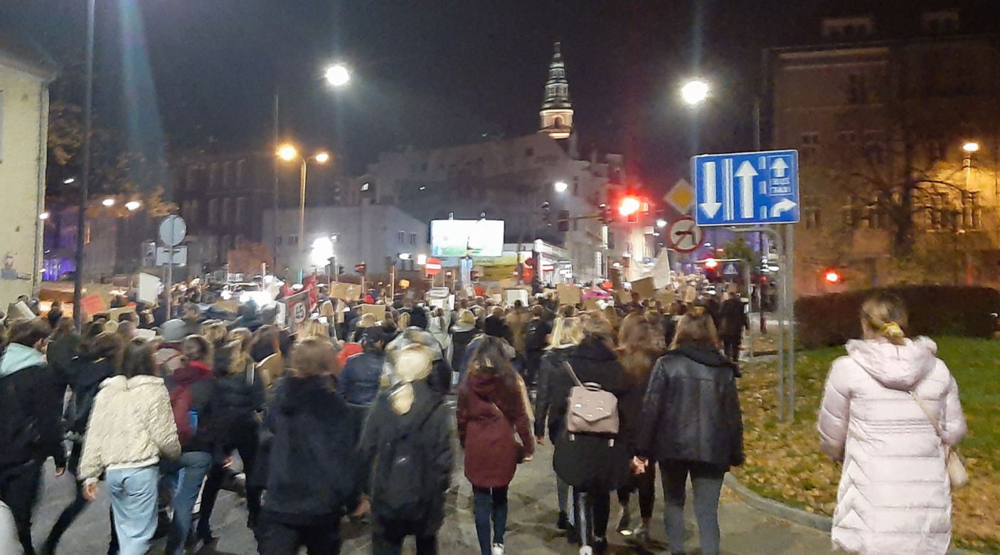 Bunt kobiet w Olsztynie