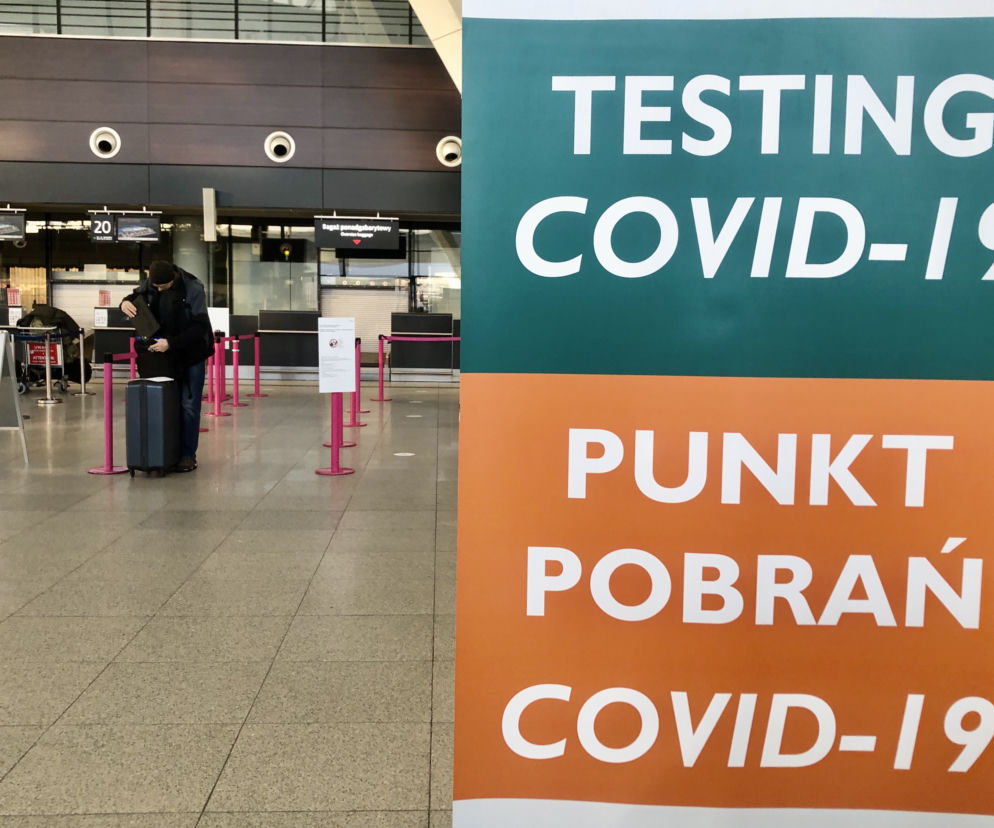 Testy COVID-19 Lotnisko Gdańsk 