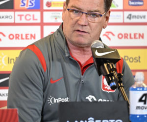 Ostatni trening kadry przed Polska - Albania