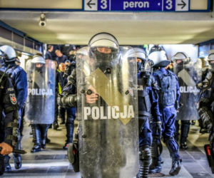 Tak policjanci przygotowują się do starć z pseudokibicami