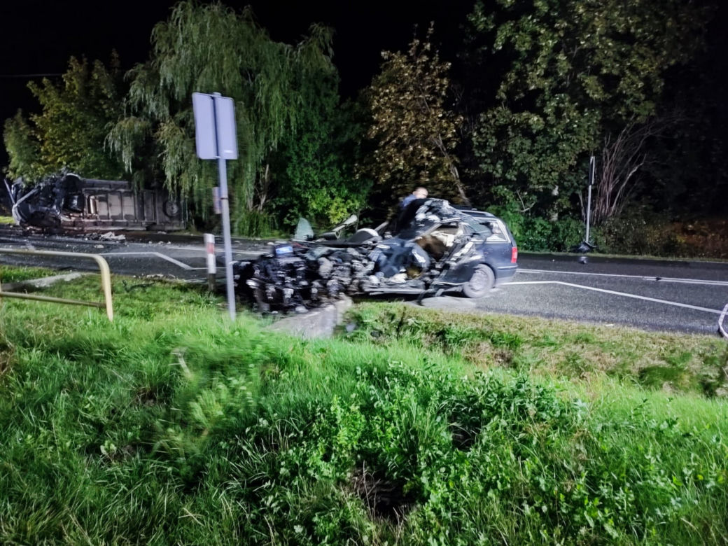 Krzysztof zginął w koszmarnym wypadku koło Łasina. Widok grobu chwyta za serce