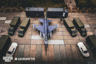 F-16 i Mirage 2000 na ukraińskim niebie