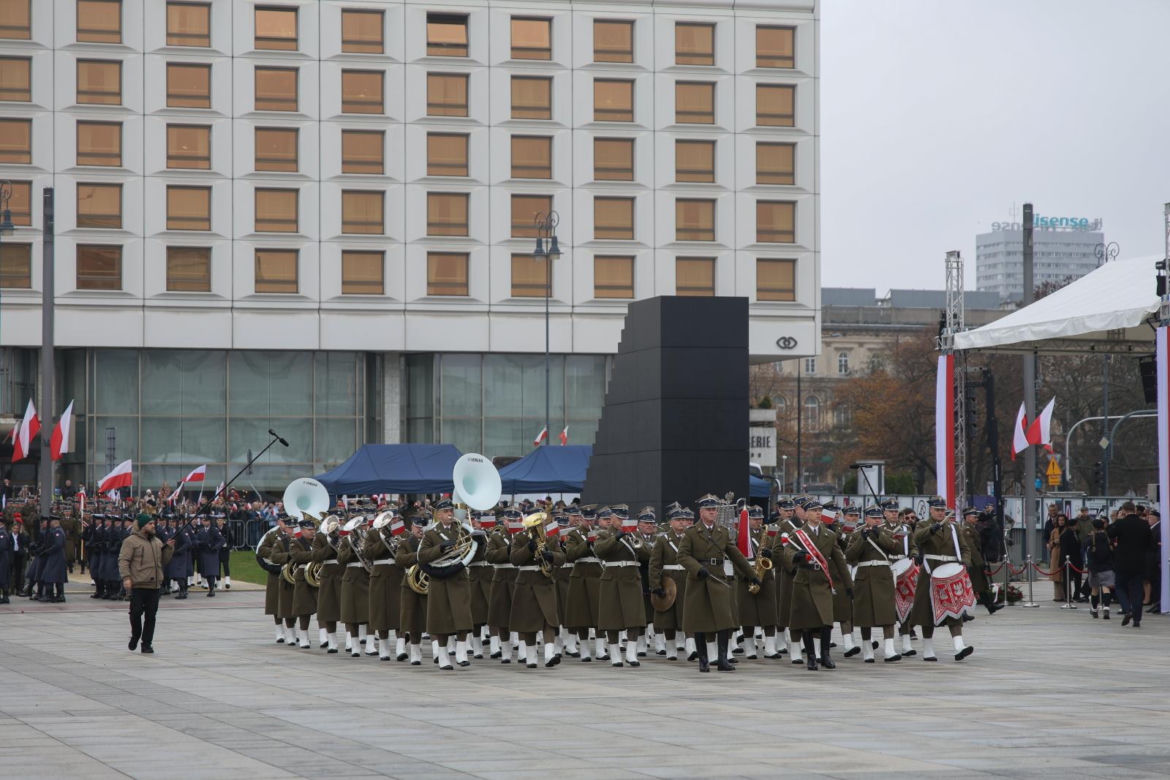 Narodowe Święto Niepodległości 2025 - uroczystość przed Grobem Nieznanego Żołnierza